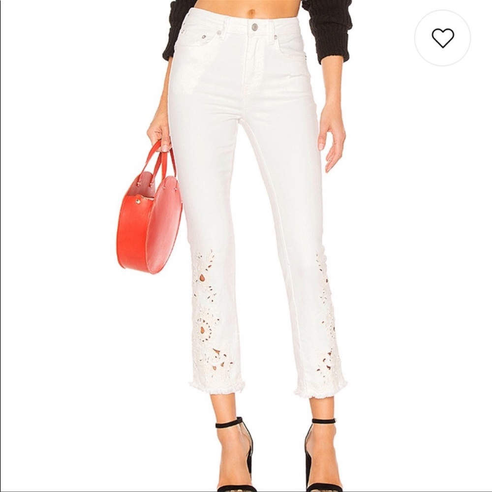 new free people cut work crop jeans